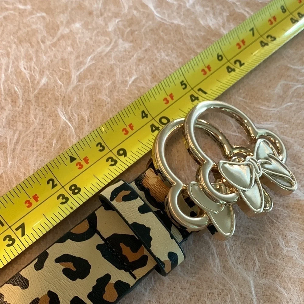 Disney girls belt animal print 41” long